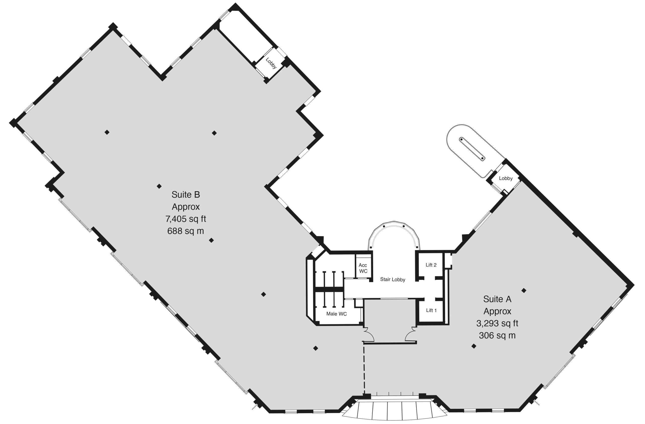 First floor plan